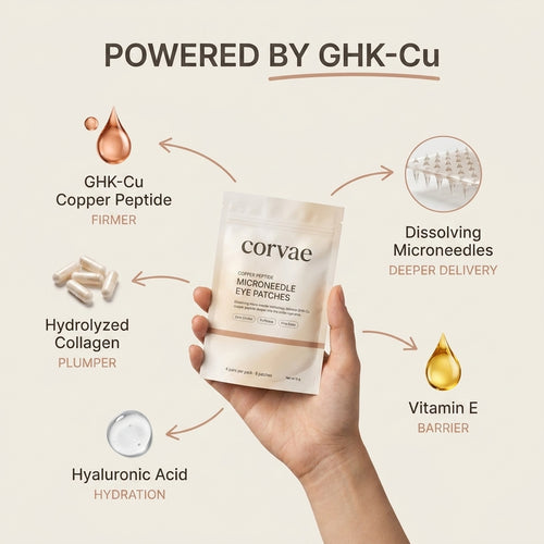 Microneedle Peptide Eye Patches