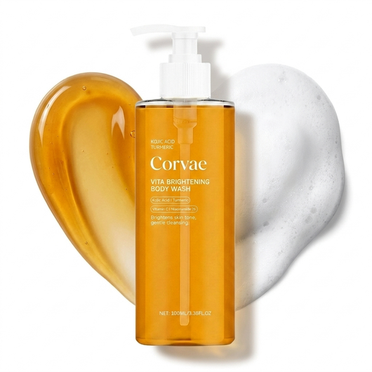 Corvae Vita Brightening Body Wash — Kojic Acid + Turmeric