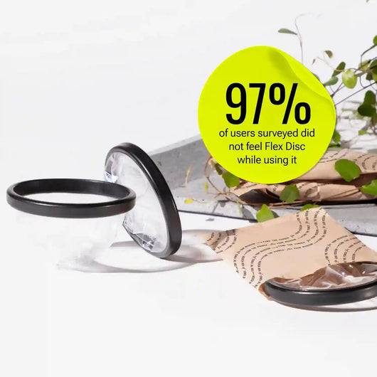 Placeholder: menstrual disc packaging display