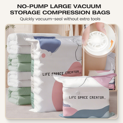 VacPack No-Pump 3D Vacuum Storage Bag hero